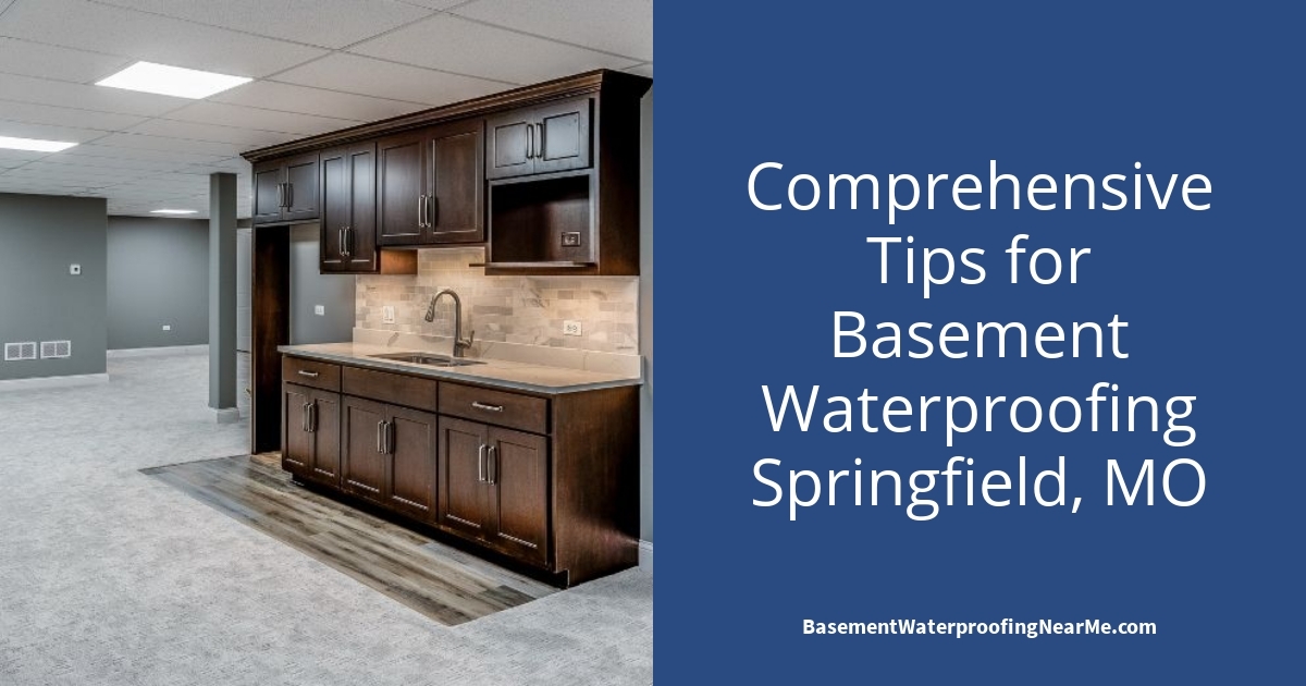 basement waterproofing Kansas City, Missouri