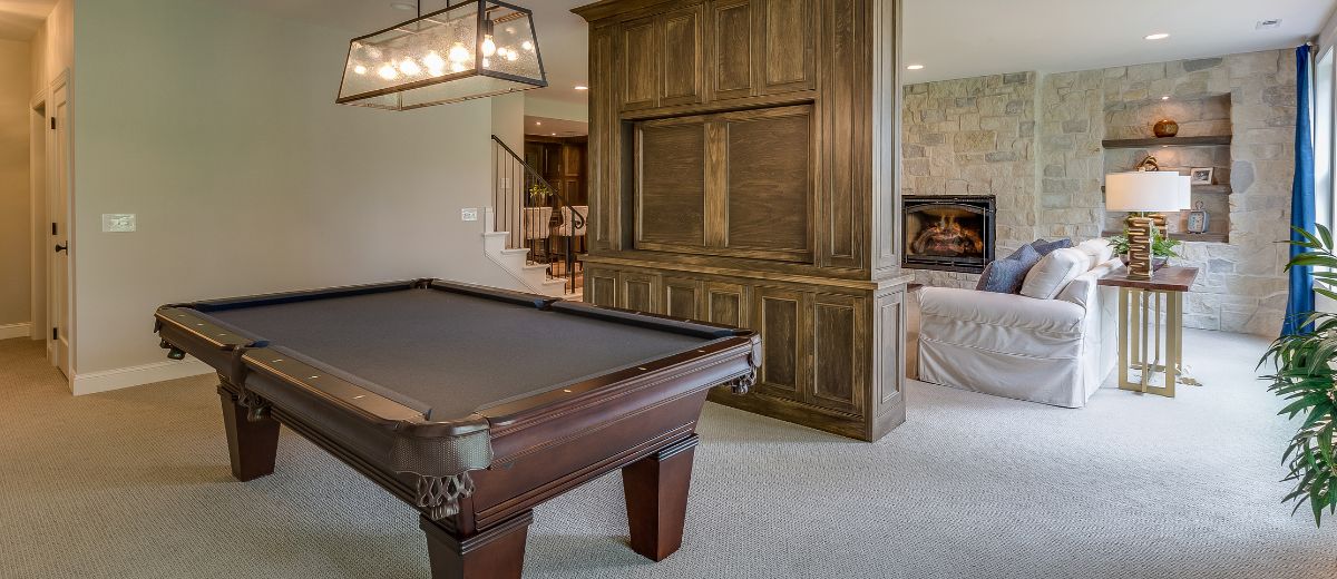 Beautiful basement